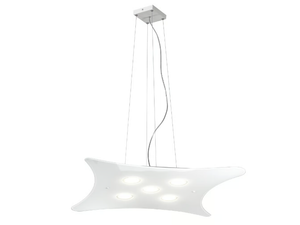 MANTA - LED glass pendant lamp _ Metal Lux